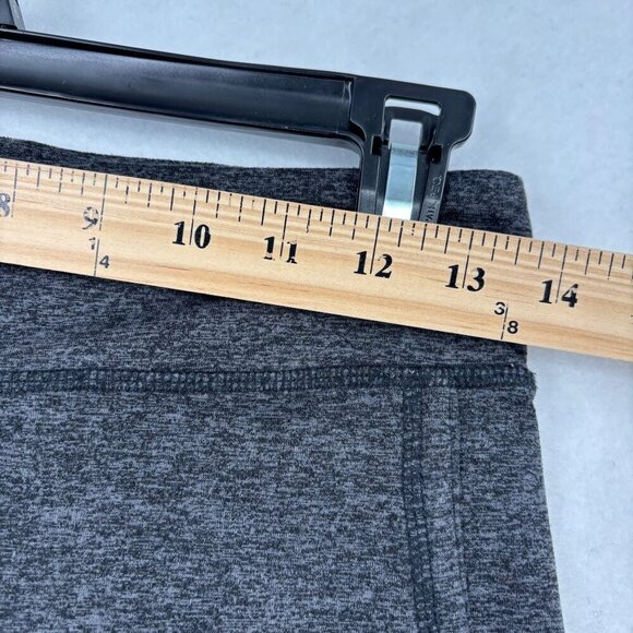 Free People Movement Infinity Leggings Size M Dark Gray High Rise Cut Outs - Picture 6 of 13